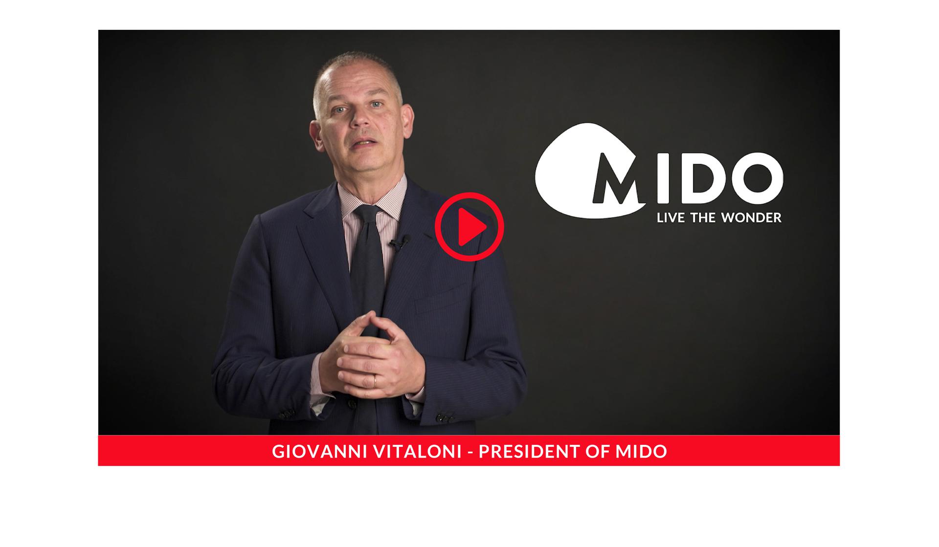 Giovanni Vitaloni - President of MIDO